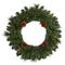 20" LED Pine & Pinecone Artificial Christmas Wreath